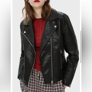Topshop Rosa Biker Jacket